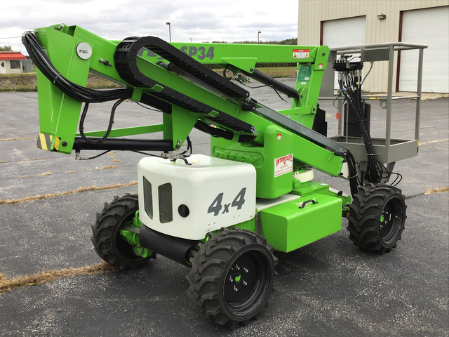 2015 (unverified) Nifty SP34DE 4WD Diesel Articulating Boom Lift