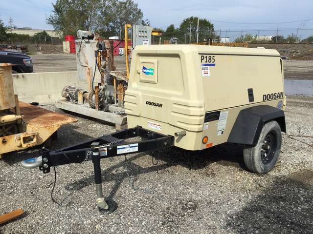 Doosan P185WDO-T4F 185 CFM Air Compressor