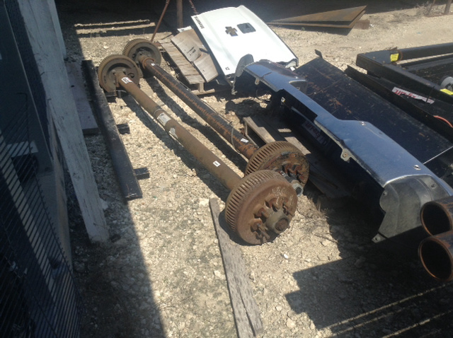 Lot of (2) Axles