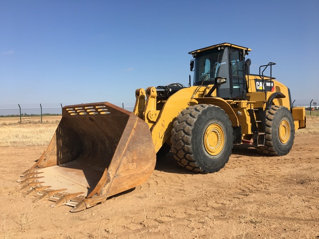 2016 Cat 980M Wheel Loader 2016 Cat 980M Wheel Loader