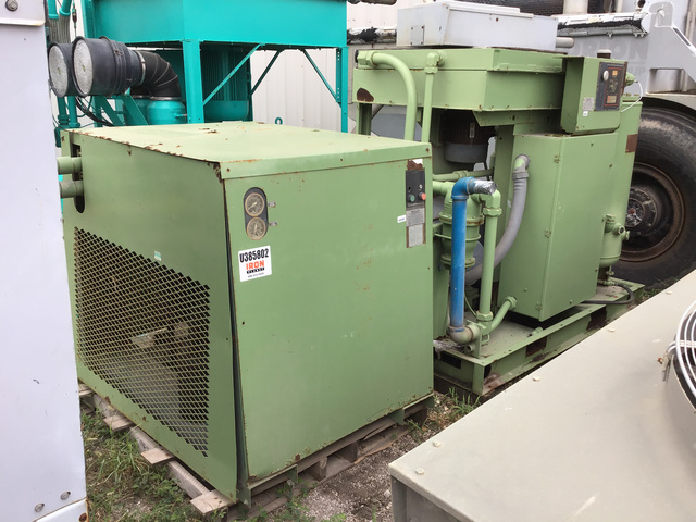 Lot of (1) Sullair Air Compressor & (1) Sullair Refrigerated Dryer