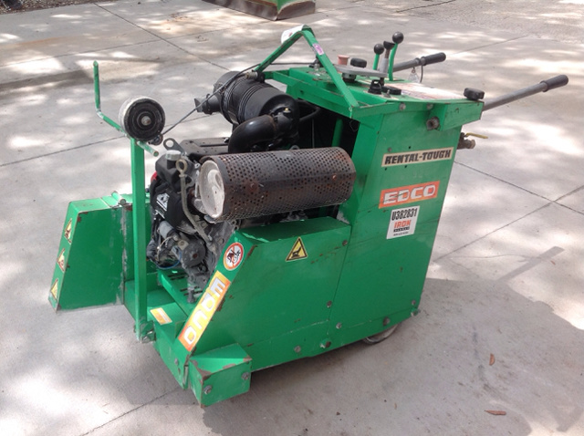 2014 (unverfied) Edco SS20-20H Walk Behind Saw