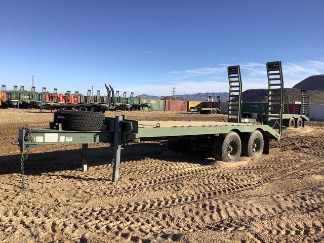 Globe GTTU202-30-20 T/A Equipment Trailer