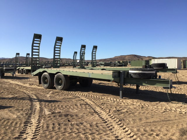 Globe GTTU202-30-20 T/A Equipment Trailer