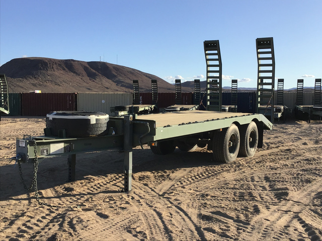 Globe GTTU202-30-20 T/A Equipment Trailer