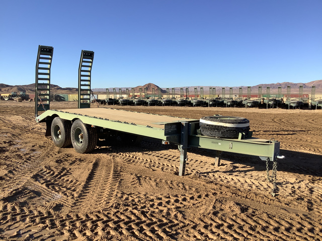 2012 Globe GTTU202-30-20 T/A Equipment Trailer