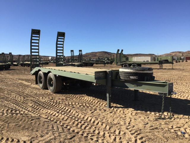 2012 Globe GTTU202-30-20 T/A Equipment Trailer