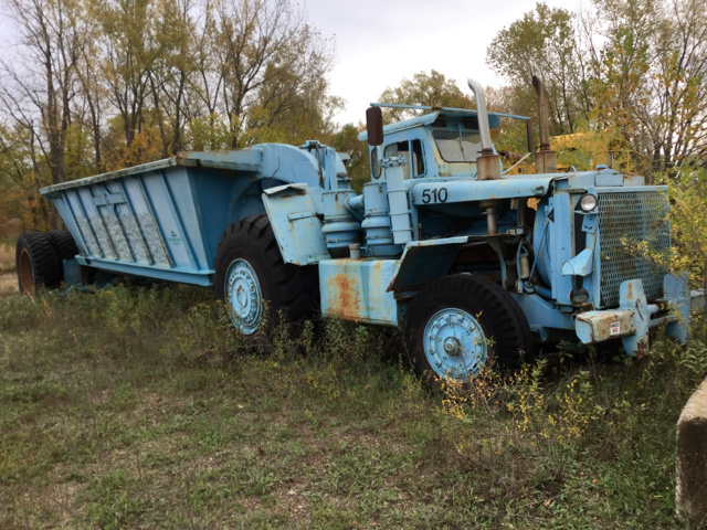 Euclid Off-Road Belly Dump Truck