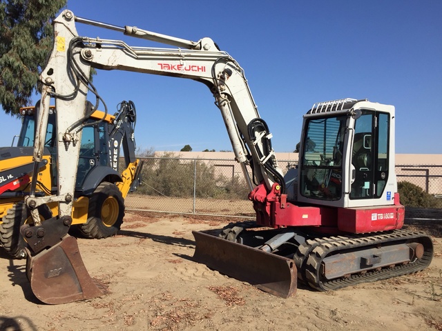 2011 Takeuchi TB180FR Track Excavator
