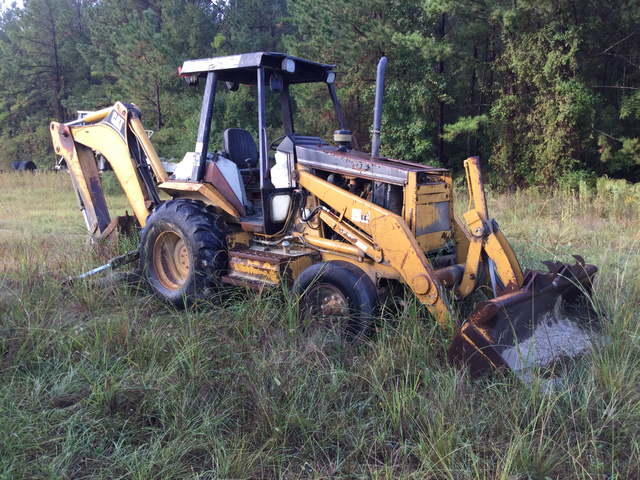 Cat 416B Backhoe Loader