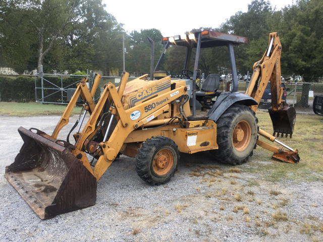 Case 580 Super L Series II 4x4 Backhoe Loader