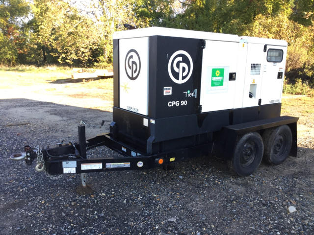 2014 Chicago Pneumatic CPG90IT4W/HB 90 kVA Gen Set
