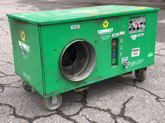 2011 Mosebach HBX1504803Q-SB-G3 Space Heater 2011 Mosebach HBX1504803Q-SB-G3 Space Heater