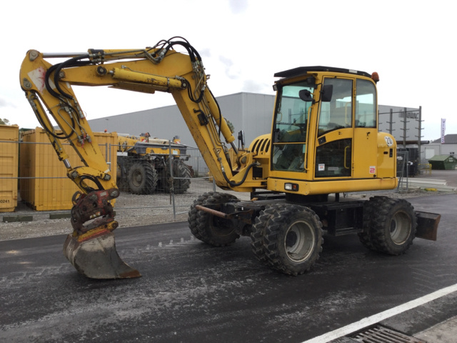 2010 Terex TW85CI Wheel Excavator