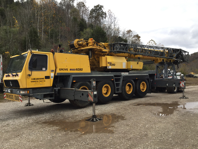 Grove GMK4090 All Terrain Crane Grove GMK4090 All Terrain Crane