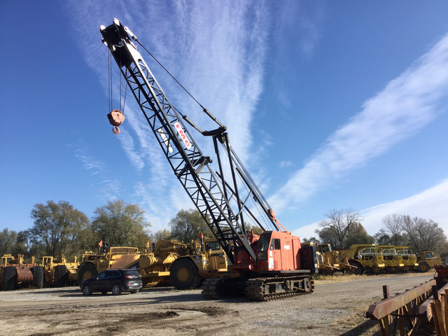 1981 (unverified) Link-Belt LS-118 Lattice-Boom Crawler Crane 1981 (unverified) Link-Belt LS-118 Lattice-Boom Crawler Crane