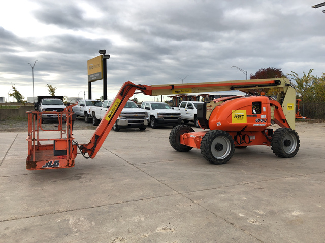 2007 JLG 600AJ 4WD Dual Fuel Articulating Boom Lift