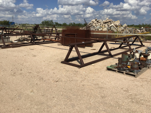 Lot of Screen Cloth, Pipe, Metal & Racks