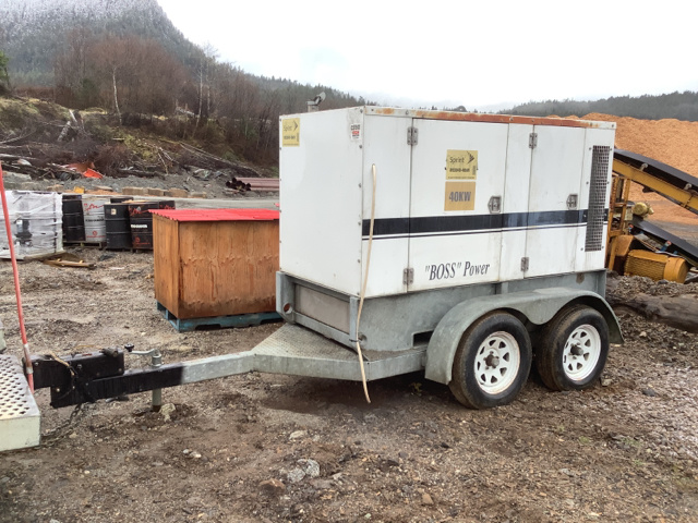 Boss Power Portable Gen Set