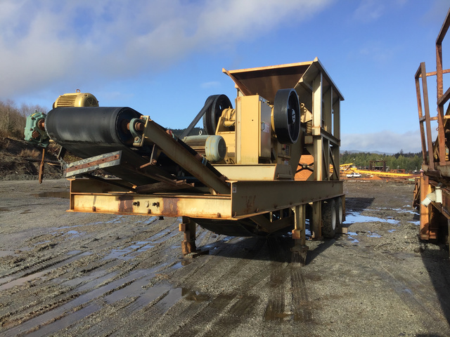 2014 Trio CT2036 Portable Jaw Crusher