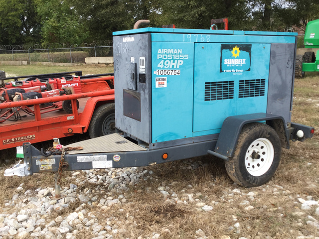 2011 (unverified) Airman PDS185S 185 CFM Air Compressor