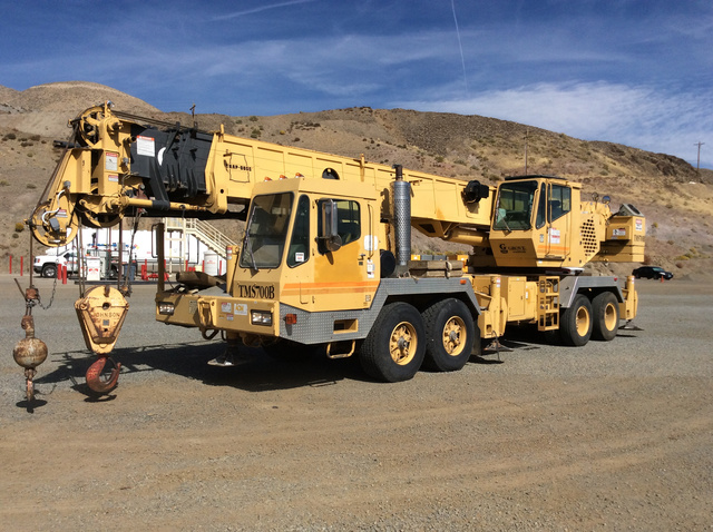 2009 (unverified) Grove TMS700B Hydraulic Truck Crane