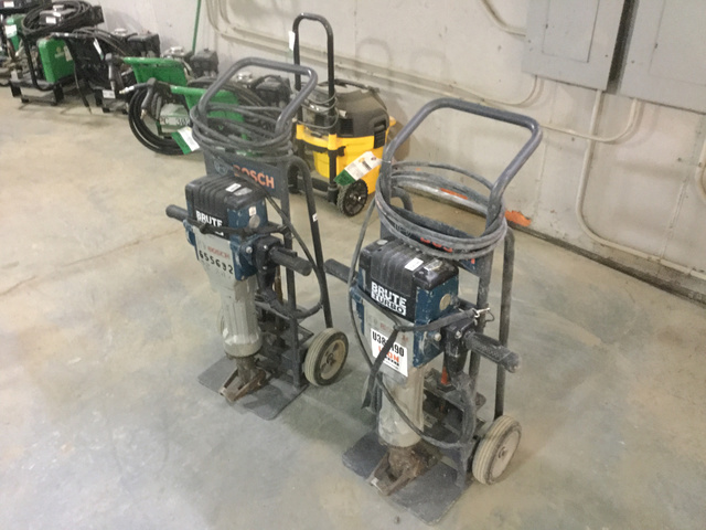 Lot of (2) Bosch BH2770VC Electric Breakers