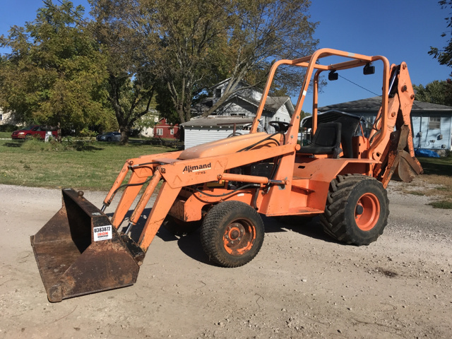 Allmand TLB-425 Mini Backhoe Loader