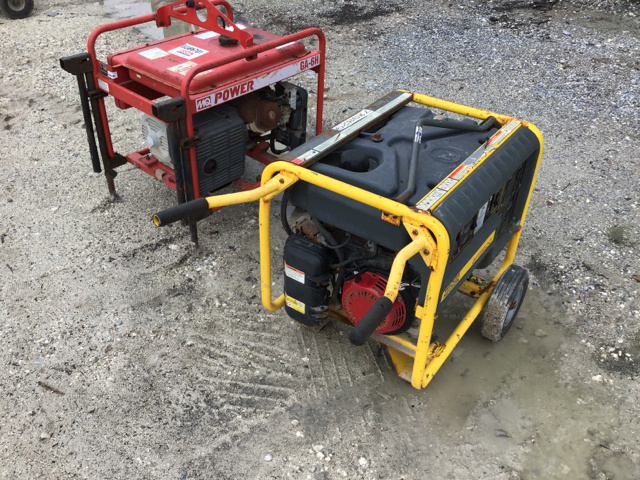 Lot of (2) Gen Sets Lot of (2) Gen Sets