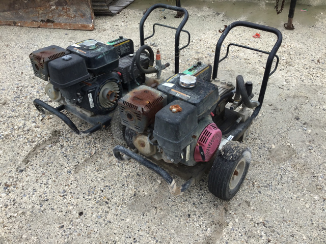 Lot of (2) MI-T-M CW-3004-4SGH Pressure Washers