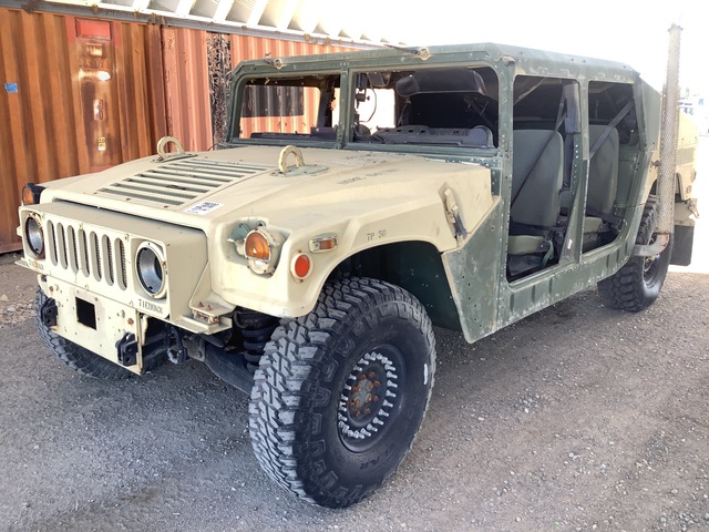 AM General M1151A1 HMMWV 4 Door Hard Top w/Slant Back