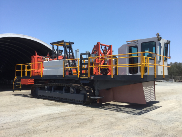 Sandvik D55SP Crawler Mounted Blast Hole Drill Sandvik D55SP Crawler Mounted Blast Hole Drill