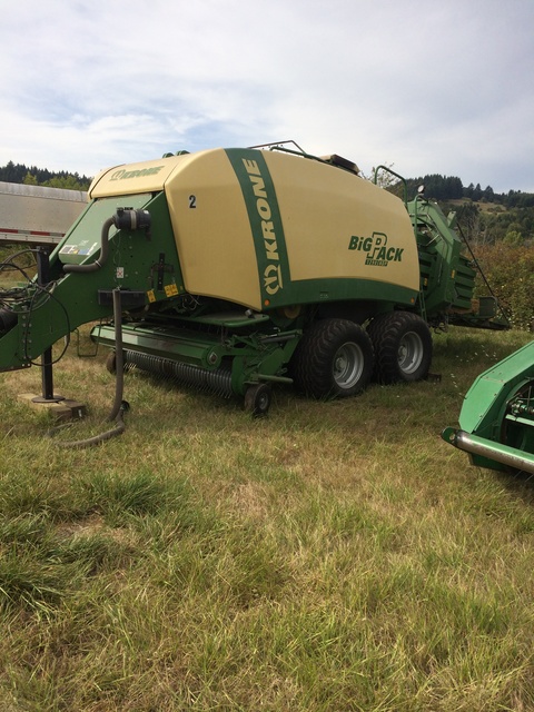 2010 Krone BigPack 1290 Round Baler
