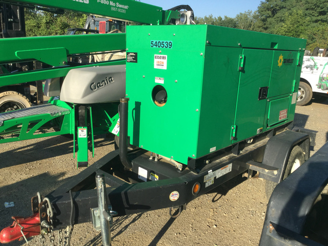 2013 Multiquip DCA-25SSIU3 25 kVA Gen Set 2013 Multiquip DCA-25SSIU3 25 kVA Gen Set