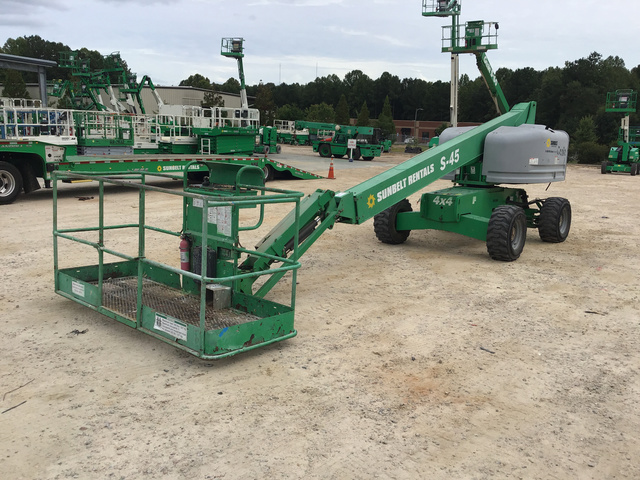 2011 Genie S-45 4WD Diesel Telescopic Boom Lift