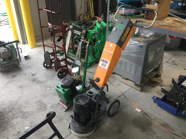 Lot of (1) Concrete Grinder & (1) Walk Behind Floor Stripper
