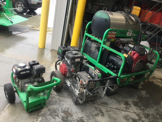 Lot of (3) Pressure Washers