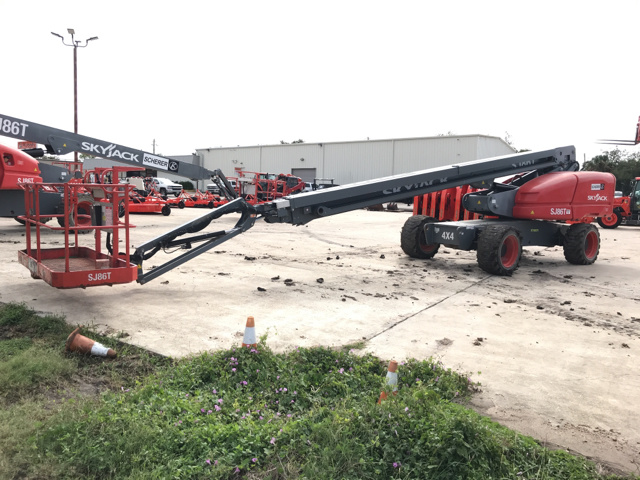 2018 Skyjack SJ86T 4WD Diesel Telescopic Boom Lift 2018 Skyjack SJ86T 4WD Diesel Telescopic Boom Lift