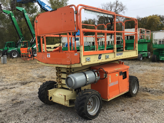 2012 JLG 260MRT 4WD Dual Fuel Scissor Lift