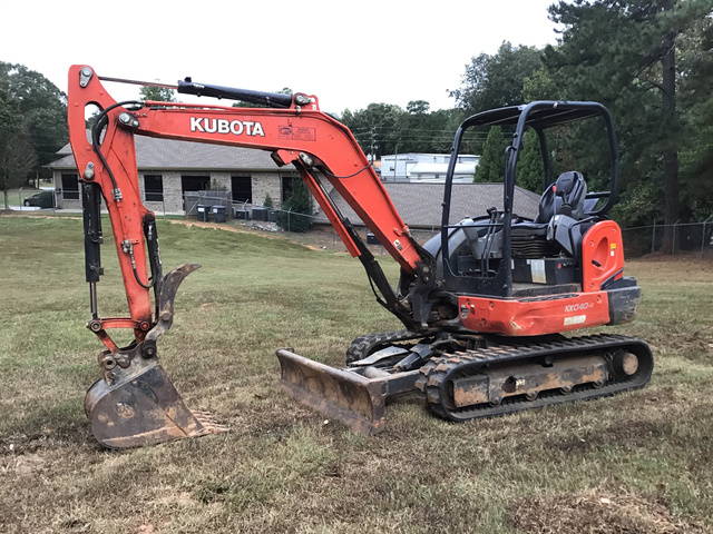2015 (unverified) Kubota KX040-4 Mini Excavator