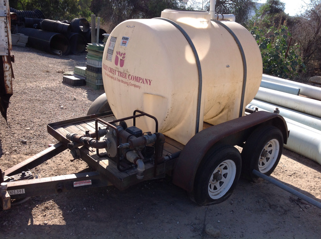 2004 Water Tank Trailer