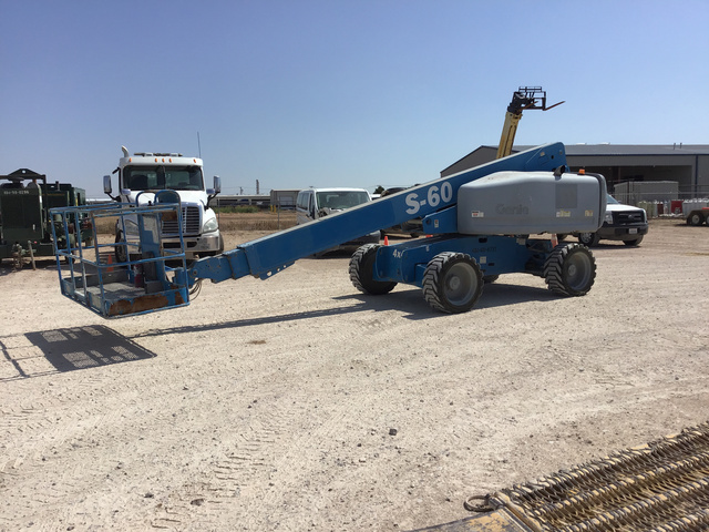2008 Genie S-60 4WD Diesel Telescopic Boom Lift