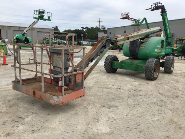 2012 (unverified) JLG 600AJ 4WD Diesel Articulating Boom Lift: 40'-69'