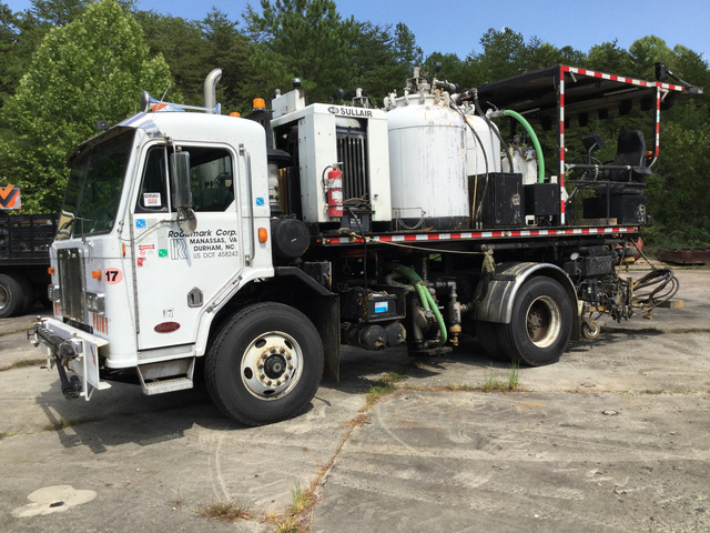 2006 Peterbilt 320 Paint Striping Truck