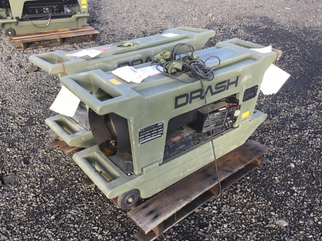 (2) DHS Systems D901 Multi-Fuel DRASH Space Heaters (2) DHS Systems D901 Multi-Fuel DRASH Space Heaters