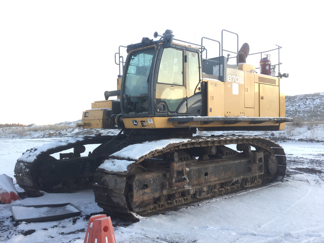 2012 John Deere 870GLC Track Excavator 2012 John Deere 870GLC Track Excavator