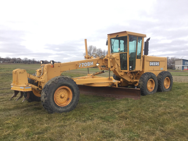 John Deere 770BH Motor Grader John Deere 770BH Motor Grader