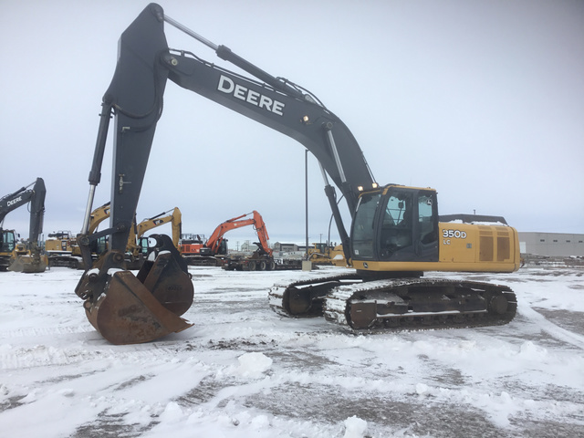 2011 John Deere 350D LC Track Excavator