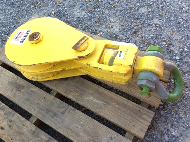 Double Sheave Snatch Block