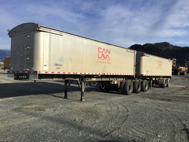 2007 Stargate B-Train End Dump Trailer 2007 Stargate B-Train End Dump Trailer